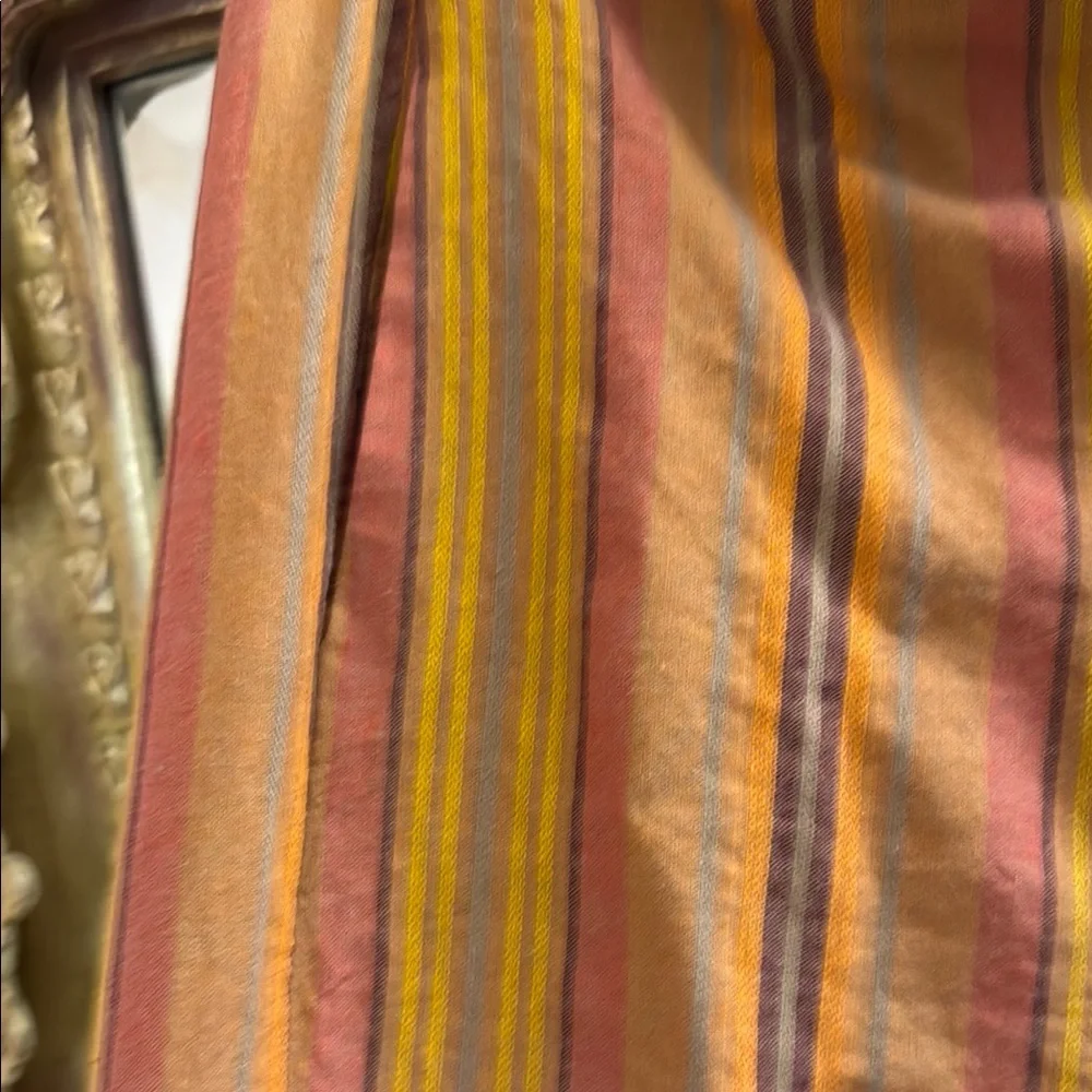 Cold Water Creek linen blend wide leg travel pants with elastic waist - Picture 3 of 4